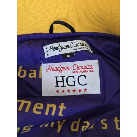 Kobe Bryant Mamba Crenshaw Los Angeles Lakers Satin Jacket Headgear Classic Sz M - Picture 5 of 15